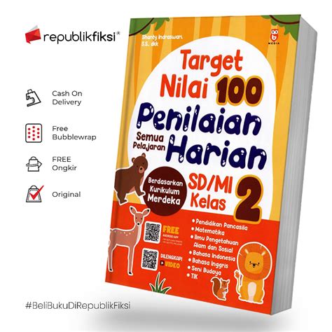 Jual Buku Target Nilai Penilaian Harian Sd Mi Kelas Bmedia