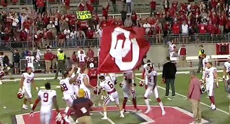 Video Baker Mayfield Gets His Revenge By Planting His School Flag At