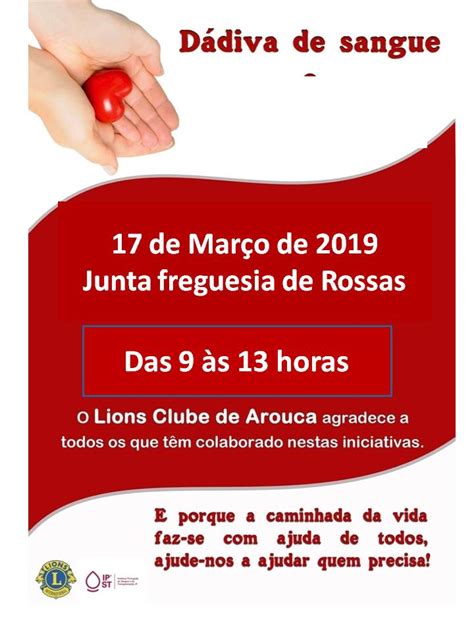 Lions Clube De Arouca Promove D Diva De Sangue Aroucanet