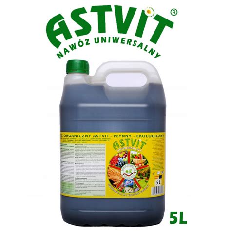 ASTVIT NAWÓZ ORGANICZNY UNIWERSALNY EKOLO 5L naw nawoz plynny 5l