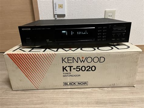 【やや傷や汚れあり】kenwood ケンウッド Kt 5020 Am Fm ステレオチューナー 通電確認済み の落札情報詳細 ヤフオク落札