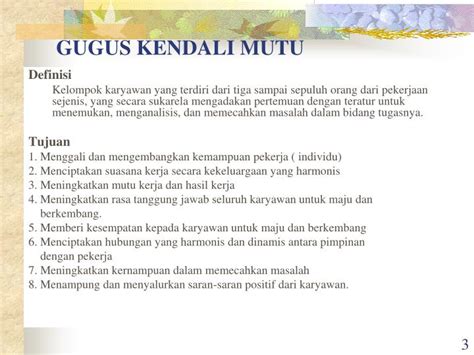 PPT GUGUS KENDALI MUTU GKM PowerPoint Presentation ID 5596184