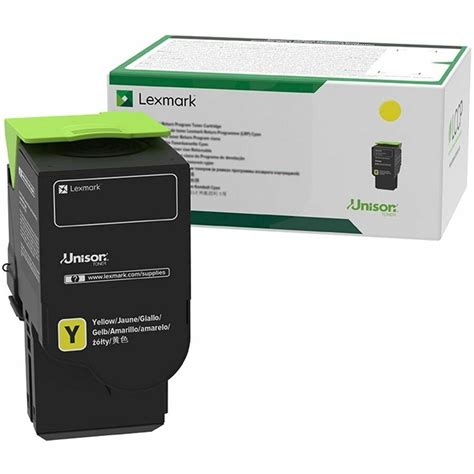 Lexmark 78C1X Original Extra-High-Yield Color Laser Toner — Yellow, Extra High Yield (Y) (1PK) (78C1-YL-UHY-1PK)