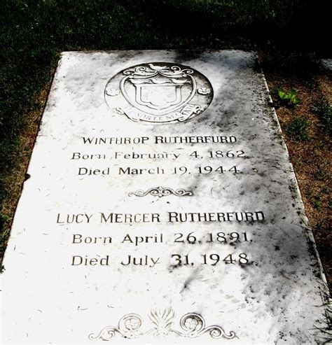 Lucy Page Mercer Rutherfurd American Folk Figure She Was The