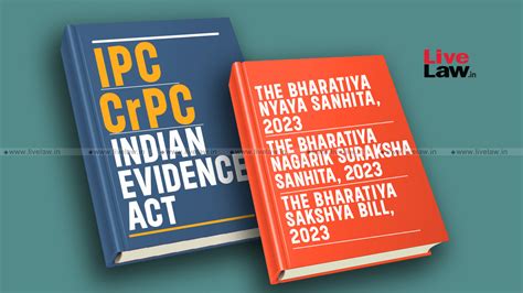 New Criminal Law Reform Bills To Replace Ipc Crpc And Evidence Act Are