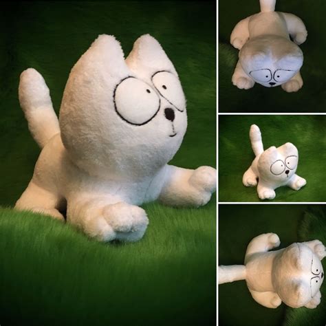 Мягкая игрушка Кот Саймона (Simon’s Cat) / Белый кот в интернет ...