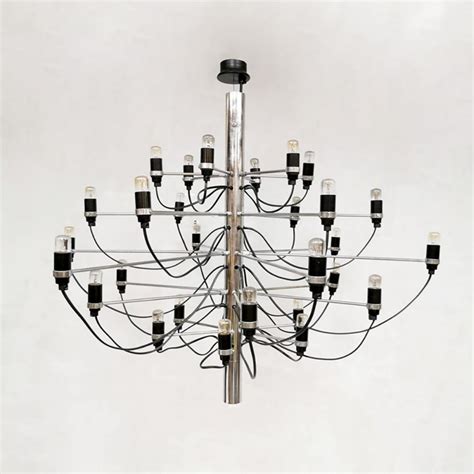 Vintage Design Chandelier Pendant By Gino Sarfatti For Flos