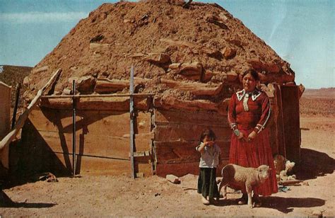 Solve Odd Buildings Navaho Indian Hogan Postcard Jigsaw Puzzle Online