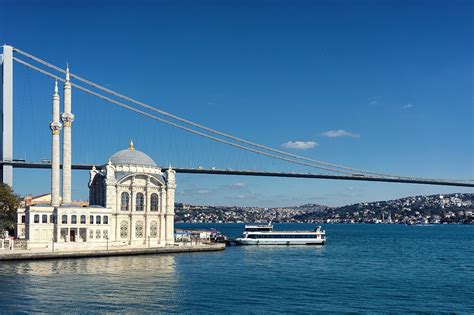 Bridge on the Bosphorus Strait | High-Quality Nature Stock Photos ...