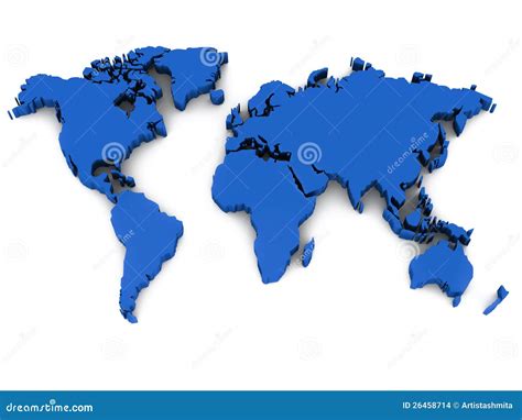 Mapa Mundi 3d