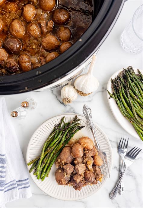 Crockpot Steak and Potatoes - Together as Family