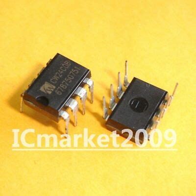 5 PCS CW24C08 DIP 8 24C08 8 Kbit Serial I2C Bus EEPROM Chip IC E10 EBay