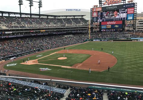 Comerica Park Seating Chart Mezzanine Elcho Table