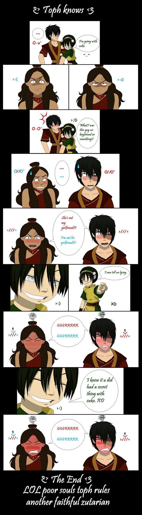 Zutara Comic Toph Knows By Ivewashere On Deviantart