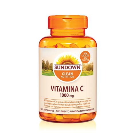 Sundown Vitamina C 133 Comprimidos Vitaminas Nutrição Até Você