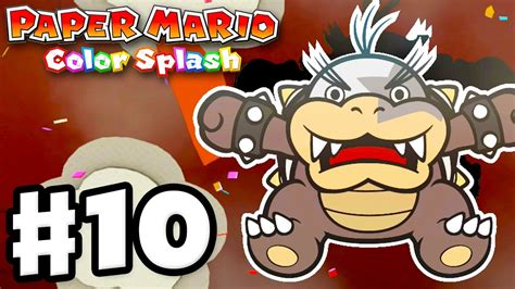 Paper Mario Color Splash Gameplay Walkthrough Part 10 The Crimson