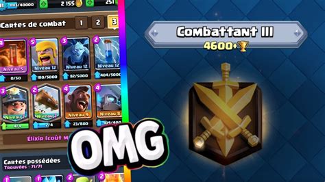 Clash Royale Deck Pour Atteindre La Ligue Combattant Rush Ladder