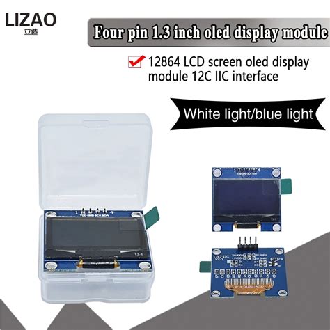 Polegada Oled Iic S Rie Branco Azul Oled M Dulo De Exibi O X