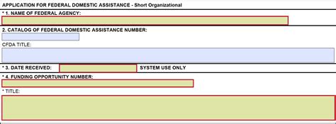 S2s Sf424 Short Form Instructions Kuali Research