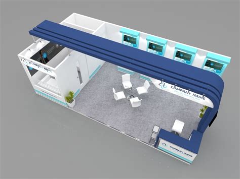 Exhibition Booth D Model X Mtr