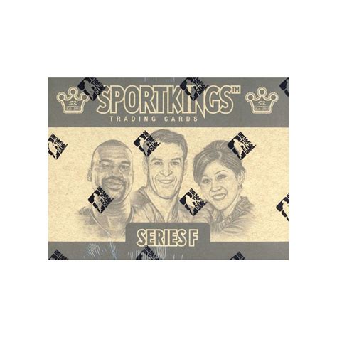 Sportkings Series F Hobby Box Case Steel City Collectibles