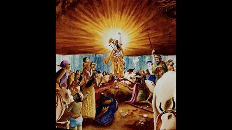 Pastimes Of Sri Govardhan Lila Youtube