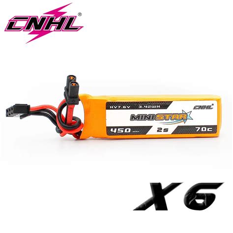 Pcs Cnhl Lipo S V Battery Mah C Ministar Hv With Xt Plug