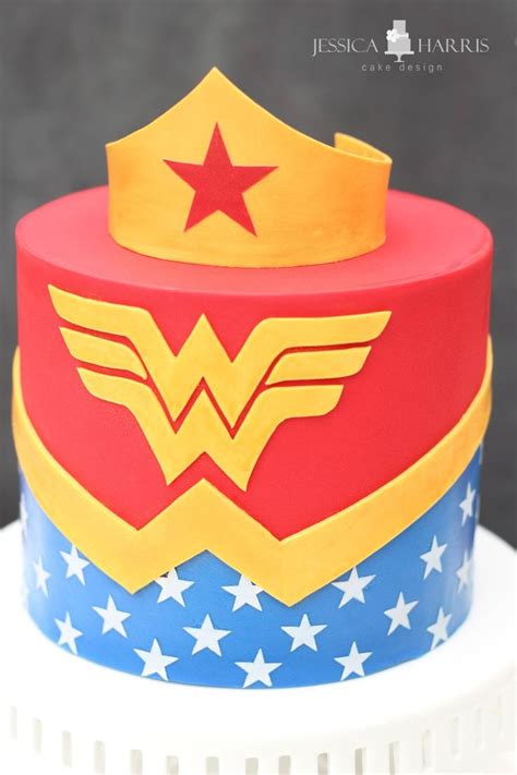 Wonder Woman Cake Superhero Theme Party Girls Party Themes Girls