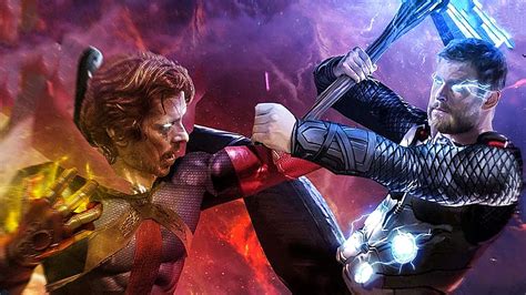 Adam Warlock Vs Thor