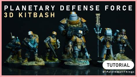 3D Kitbash Planetary Defense Force YouTube