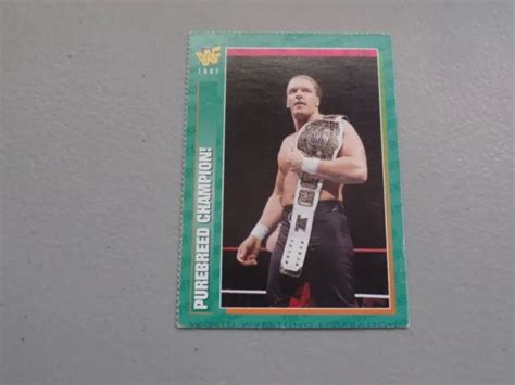 Carte Trivia Hunter Hearst Helmsley Hhh Triple H Wwf Lutte Eur