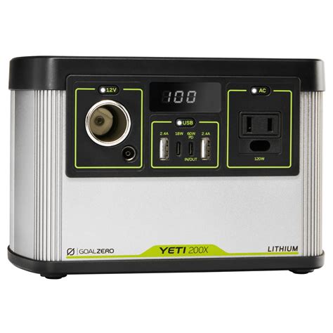 Goal Zero Yeti 200x Portable Power Station Salamander Paddle Gear