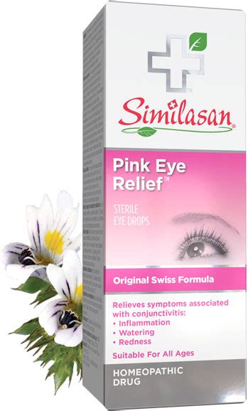 Pink Eye Relief Pink Eye Drops Pink Eye Treatment Similasan