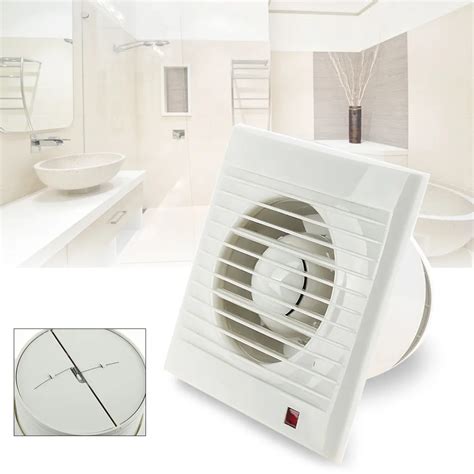 Abs Mini Wall Window Exhaust Fan Bathroom Kitchen Toilets Intervent White Extractor Fan Air Vent