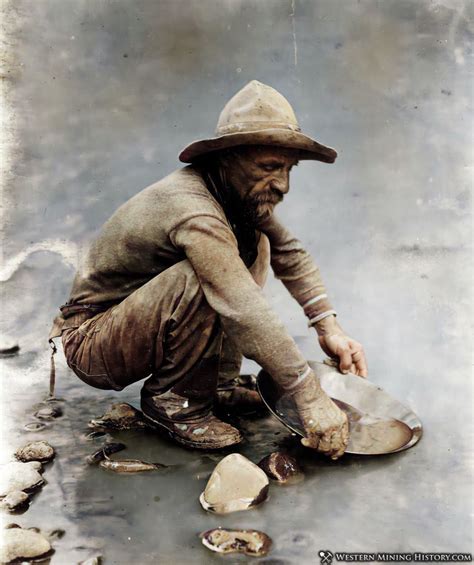 Miners Pose For These Incredible Colorized Photos Western Mining History