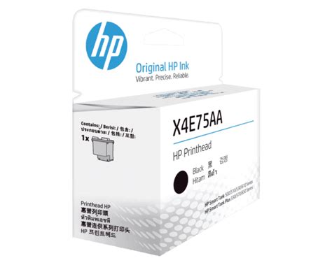 HP X4E75A Black Inktank Printhead