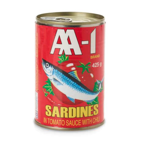 Aa 1 Sardine Tomato Chili 24x425g Uno Foods