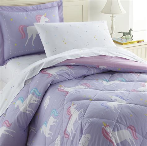 Wildkin Unicorn Pc Cotton Twin Bed In A Bag Walmart Walmart