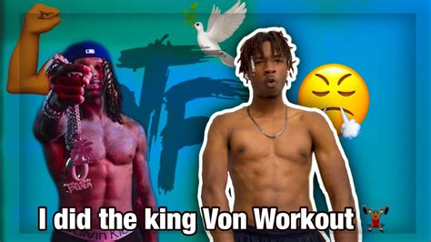 Day 06 Vlogmas I DID THE KING VON WORKOUT YouTube