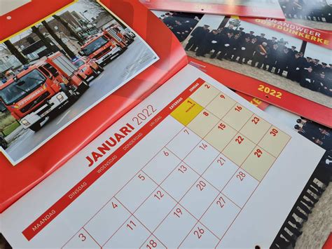 Koop Nu Je Kalender Van Brandweer Oostduinkerke Tij Dingen