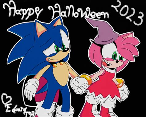 Week Sonamy Halloween By Eduardth On Deviantart