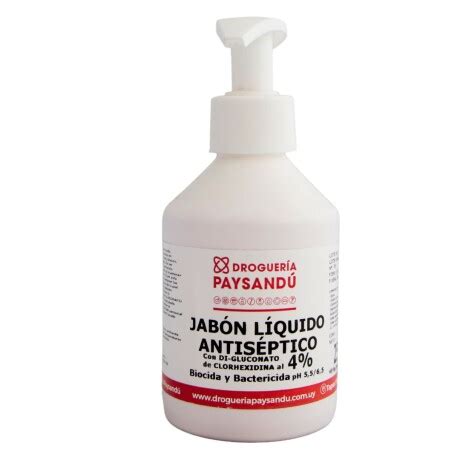 Jabón líquido antiséptico 2 250 mL Droguería Paysandú