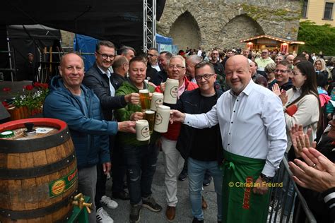 Park und Schlossfest 2024 zünftig eröffnet Lions Club Greiz