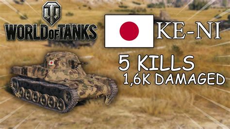 World Of Tanks Ke Ni 5 Kills 1 6K Damage Worldoftanks Japon