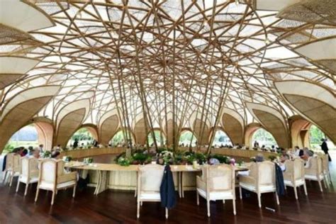 Mengenal Filosofi Bamboo Dome Tempat Santap Siang Pimpinan G20