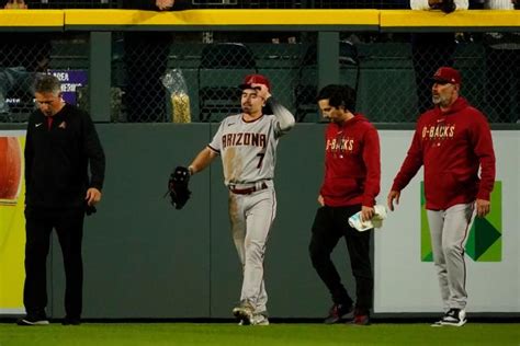 Lovullo: Diamondbacks 'dodged a bullet' with positive Corbin Carroll ...