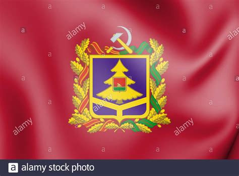 Bryansk oblast flag hi-res stock photography and images - Alamy