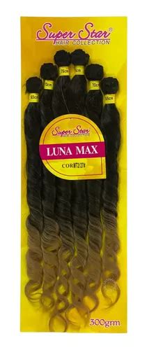 Cabelo Org Nico Luna Max Cm Ondulado Super Star Frete Gr Tis