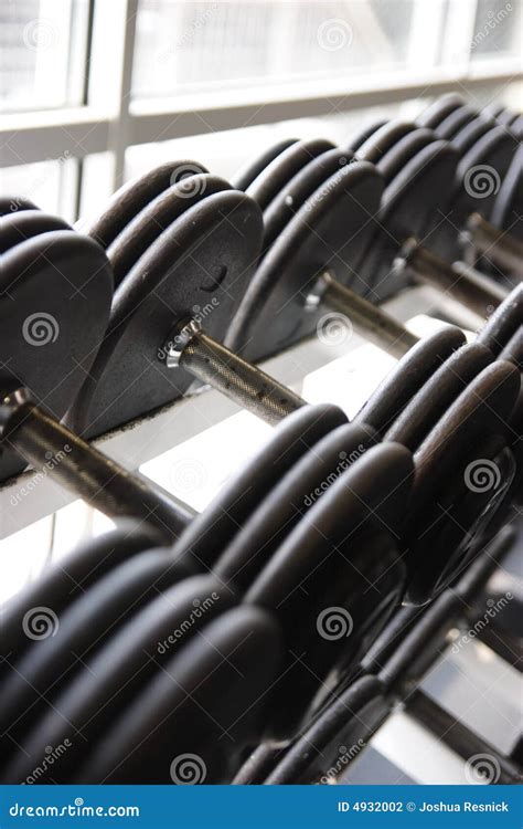 Fitness center equipment stock photo. Image of club, weights - 4932002