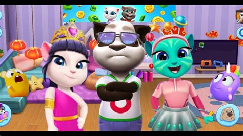 my talking angela 2 vs my talking angelamy talking tom friends cartoon